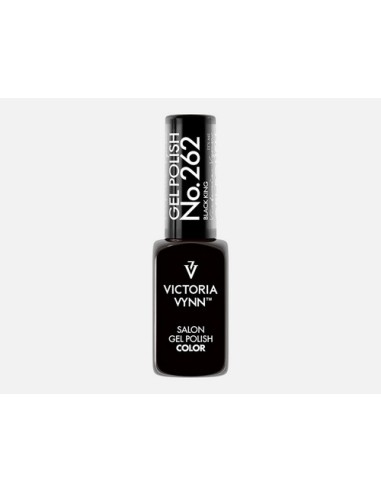 Victoria Vynn Gel Polish 262 Black King - Esmalte Híbrido Negro Profundo
