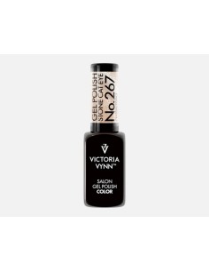 Victoria Vynn Gel Polish 267 Cat Eye Crystal Topaz - Esmalte Magnético Beige con Destellos Plateados