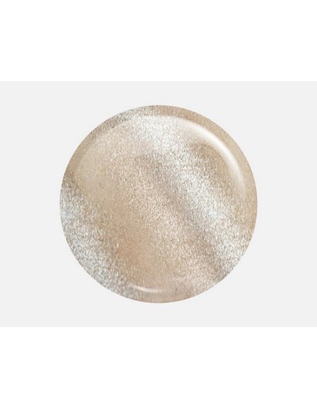 Victoria Vynn Gel Polish 267 Cat Eye Crystal Topaz - Esmalte Magnético Beige con Destellos Plateados