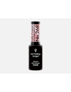 Victoria Vynn Gel Polish 268 Cat Eye Rose Quartz - Esmalte Magnético Rosa Empolvado con Destellos Plateados