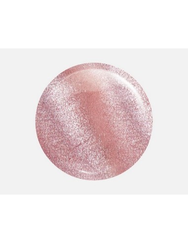 Victoria Vynn Gel Polish 268 Cat Eye Rose Quartz - Esmalte Magnético Rosa Empolvado con Destellos Plateados