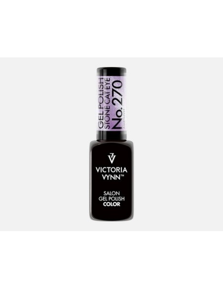 Victoria Vynn Gel Polish 270 Cat Eye Amethyst - Esmalte Magnético Violeta con Destellos Plateados