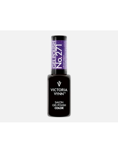 Victoria Vynn Gel Polish 271 Crazy Disco - Esmalte Híbrido Púrpura Brillante
