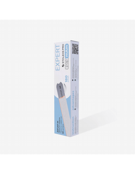 Archivos Desechables Blancos de papmAm para Lima de Uñas Recta EXPERT 22 (50 piezas) - Valsant Stetics