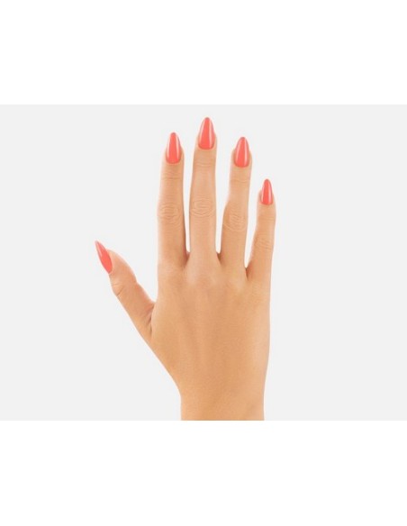 GEL POLISH 283 ELECTRIC JOY  Esmalte Híbrido Coral Neón de Victoria Vynn
