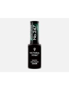 Victoria Vynn Gel Polish 247 Cat Eye Jadeit - Esmalte Magnético con Destellos Verde Botella 2