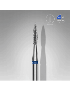 Fresa diamante llama afilada azul 1.8 mm  Manicura profesional | Valsant Stetics