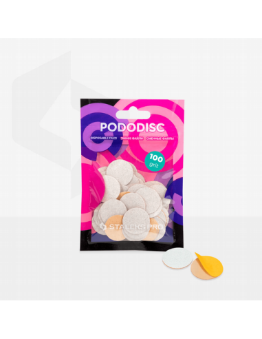 Recargas blancas para disco de pedicura PODODISC STALEKS PRO M (50 uds) | Valsant Stetics