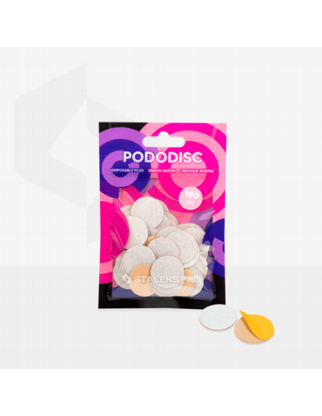 Recargas blancas para disco de pedicura PODODISC STALEKS PRO M (50 uds) | Valsant Stetics