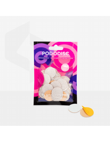 Recargas blancas para disco de pedicura PODODISC STALEKS PRO L (50 uds) | Valsant Stetics