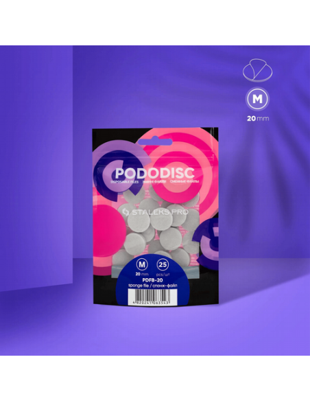 Disco de pedicura PODODISC STALEKS PRO M (25 uds.) | Valsant Stetics