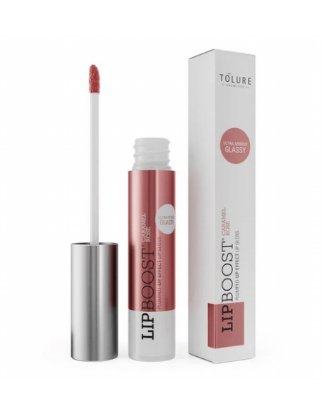Lipboost Caramel Rose - Bálsamo Voluminizador e Hidratante con Brillo para Labios