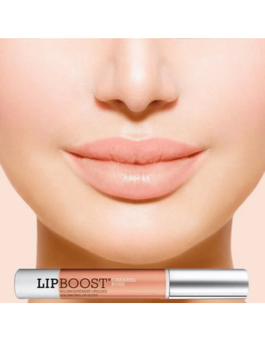 Lipboost Caramel Rose - Bálsamo Voluminizador e Hidratante con Brillo para Labios