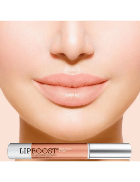 Lipboost Caramel Rose - Bálsamo Voluminizador e Hidratante con Brillo para Labios