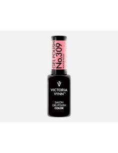 GEL POLISH 309 ROUGE KOUJI  Esmalte Híbrido Rosa Fluorescente de Victoria Vynn 2