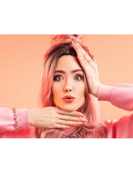 GEL POLISH 309 ROUGE KOUJI  Esmalte Híbrido Rosa Fluorescente de Victoria Vynn