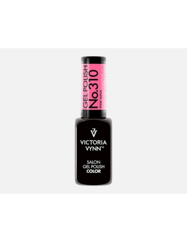 GEL POLISH 310 PINK MINA  Esmalte Híbrido Rosa Neón Fluorescente de Victoria Vynn