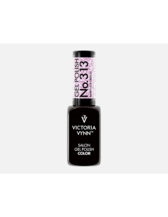GEL POLISH 313 BERRY ICE CREAM  Esmalte Híbrido Violeta Cremoso de Victoria Vynn 2