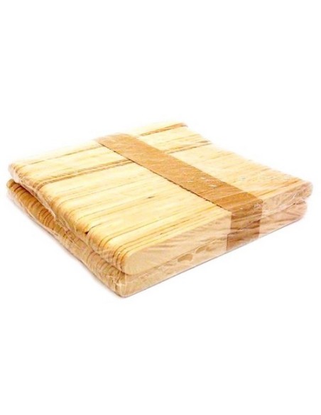 Espátulas faciales tipo bigotera 100 uds | Depilación facial profesional