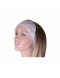Diadema desechable ajustable/elástica | Bolsa 100 uds  Uso profesional en estética