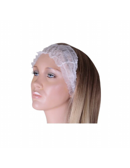 Diadema desechable ajustable/elástica | Bolsa 100 uds  Uso profesional en estética