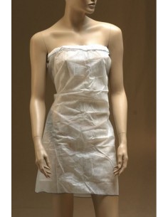 Pareo desechable 40 g con cintas | Pack 15 uds  Uso profesional en estética