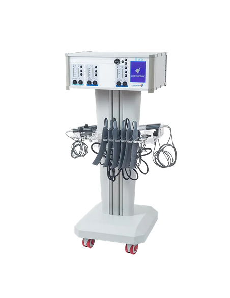 Capenergy C 3.0 | Tecarterapia profesional con 3 canales y tratamientos simultáneos