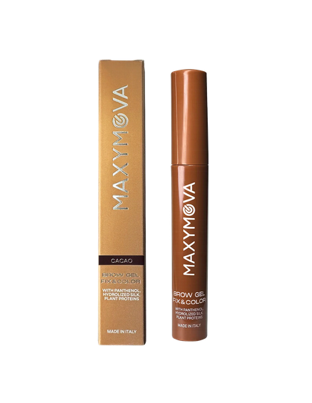 Brow Gel Fix & Go Maxymova Cacao | Gel Fijador con Color para Cejas?