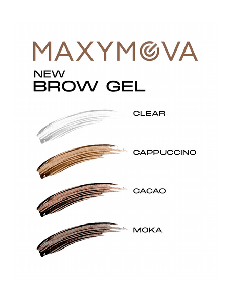 Brow Gel Fix & Go Maxymova Cacao | Gel Fijador con Color para Cejas?
