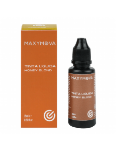Tinta Líquida para Cejas Maxymova Honey Blond | Rubio Cálido de Larga Duración