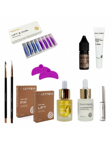 Kit Profesional de Laminación Maxymova | Tratamiento Completo para Pestañas y Cejas