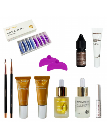 Kit Profesional de Laminación Maxymova | Tratamiento Completo para Pestañas y Cejas
