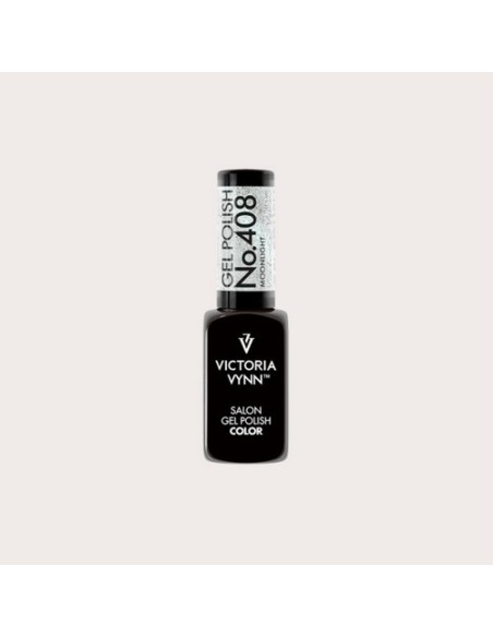 Gel Polish Moonlight EVAGARDEN | Esmalte híbrido plateado brillante de larga duración