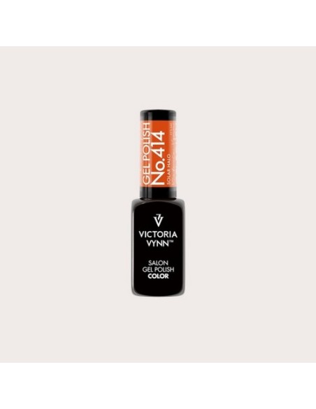 Gel Polish Solar Halo EVAGARDEN | Esmalte híbrido naranja intenso de larga duración

