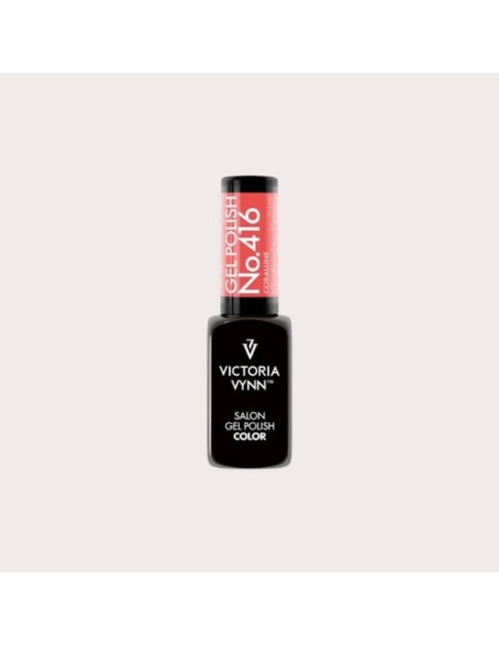 Gel Polish Coralline EVAGARDEN | Esmalte híbrido coral neón vibrante de larga duración

