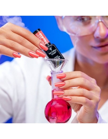 Gel Polish Coralline EVAGARDEN | Esmalte híbrido coral neón vibrante de larga duración

