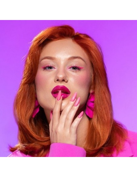 Gel Polish Maybe Pink EVAGARDEN | Esmalte híbrido rosa neón misterioso de larga duración

