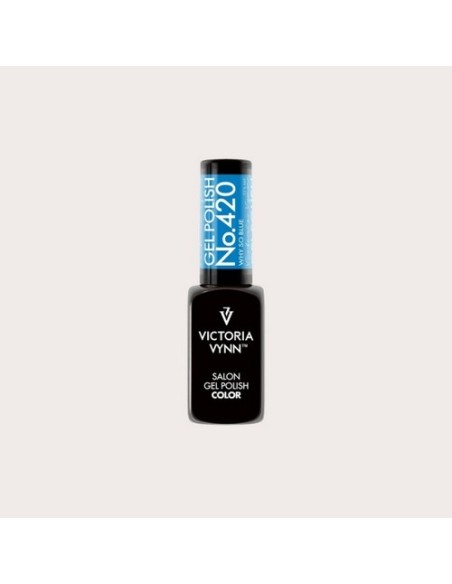 Gel Polish Wy So Blue EVAGARDEN | Esmalte híbrido azul eléctrico neón de larga duración

