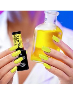 Gel Polish Hello Yellow EVAGARDEN | Esmalte híbrido amarillo neón radiante de larga duración

 2