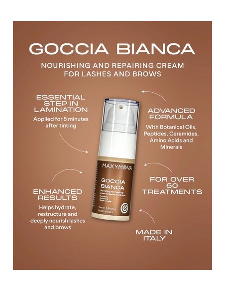 MAXYMOVA GOCCIA BIANCA | Serum Nutritivo Post Laminación 15 ml