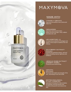 MAXYMOVA Lash & Brow Cocktail | Sérum Final Laminación 15 ml 2