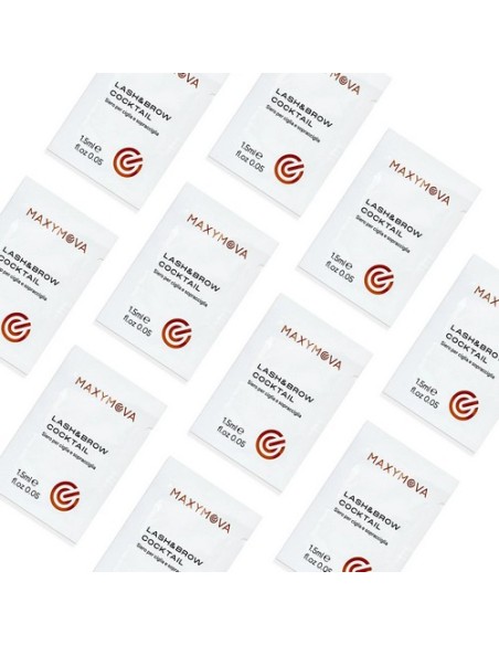 Set 10 Monodosis MAXYMOVA Lash & Brow Cocktail | Sérum Final Laminación