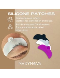 Parches Reutilizables de Silicona MAXYMOVA | Ojos  Color Púrpura 2