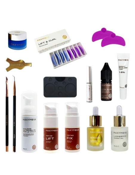 Kit Profesional Laminación Pestañas & Cejas MAXYMOVA | Más de 50 Tratamientos