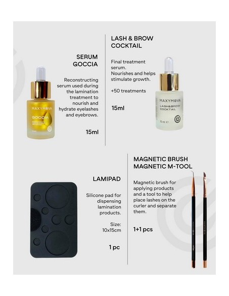 Kit Profesional Laminación Pestañas & Cejas MAXYMOVA | Más de 50 Tratamientos