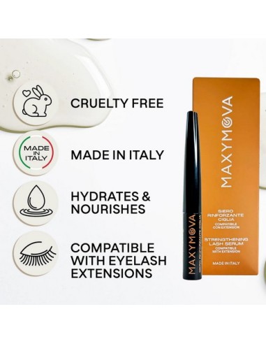 MAXYMOVA Eyelash Strengthening Serum  Sérum Fortalecedor Post-Extensiones