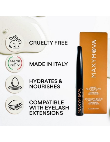 MAXYMOVA Eyelash Strengthening Serum  Sérum Fortalecedor Post-Extensiones