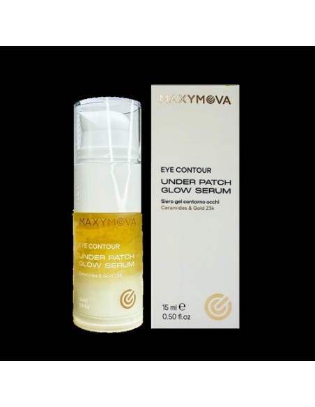 MAXYMOVA Under Patch Glow Serum  Contorno de Ojos con Oro 23K y Ácido Hialurónico
