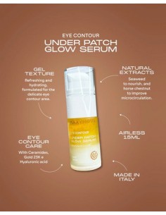 MAXYMOVA Under Patch Glow Serum  Contorno de Ojos con Oro 23K y Ácido Hialurónico 2
