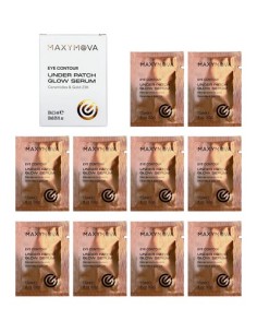 MAXYMOVA Set 10 Under Patch Glow Serum  Contorno de Ojos con Oro 23K